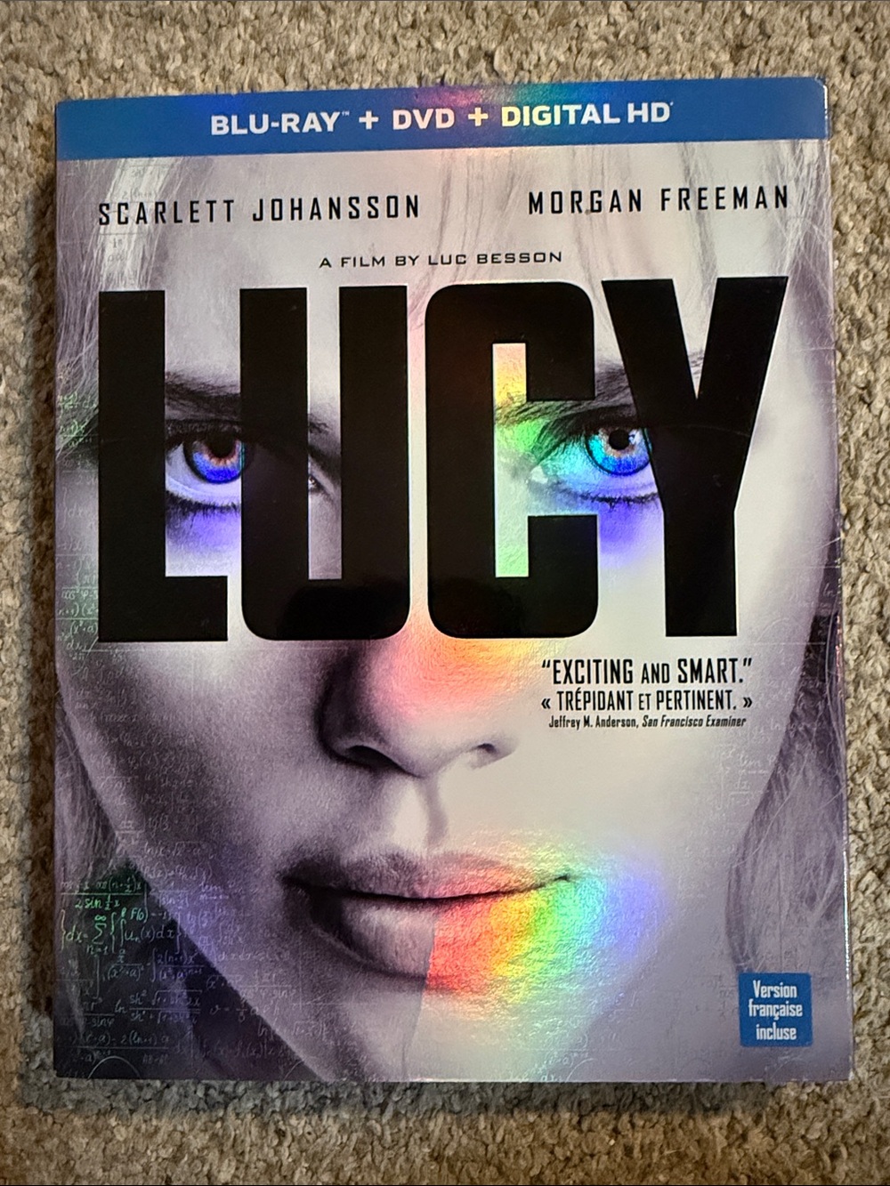 Lucy Blu-ray